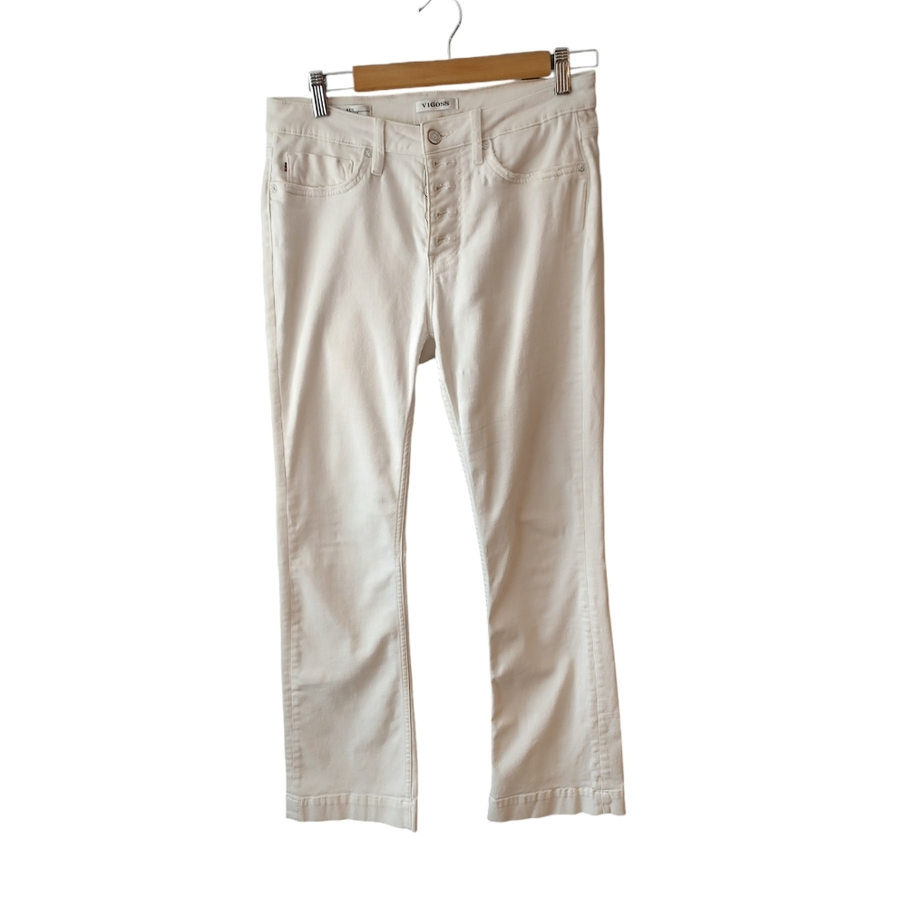 Vigoss White Ace Bootcut Buttonfly Jeans Size 30 (10)